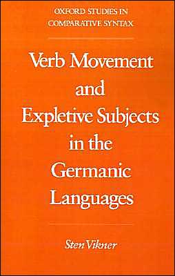 Book Verb Movement and Expletive Subjects in the Germanic Languages (Oxford Studies in Comparative Syntax) free