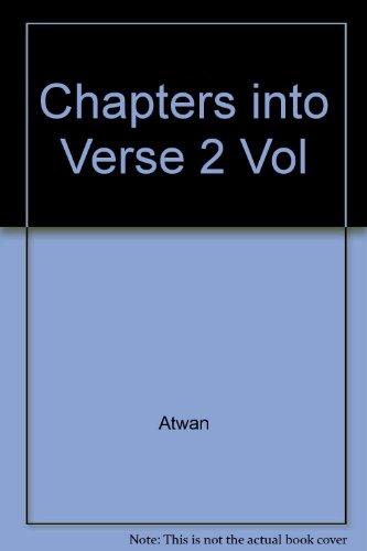 Book Chapters Into Verse: Poetry In English Inspired By The Bible 2-volume Set free