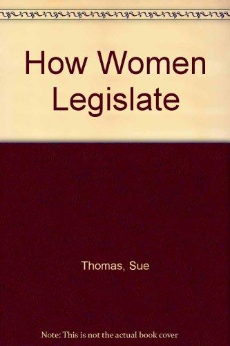 Book How Women Legislate free