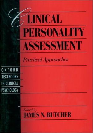 Book Clinical Personality Assessment: Practical Approaches (Oxford Textbooks in Clinical Psychology) free