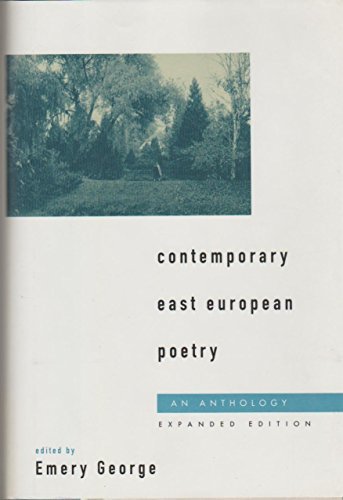 Book Contemporary East European Poetry: An Anthology free