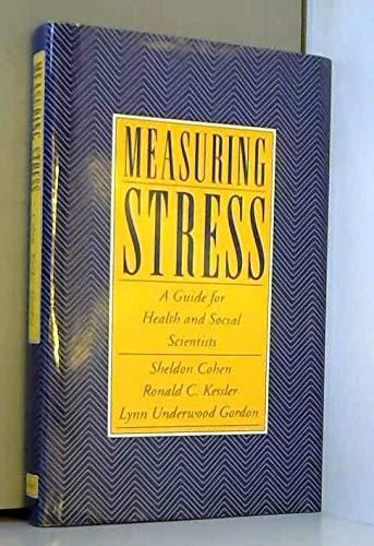 Book Measuring Stress: A Guide for Health and Social Scientists free