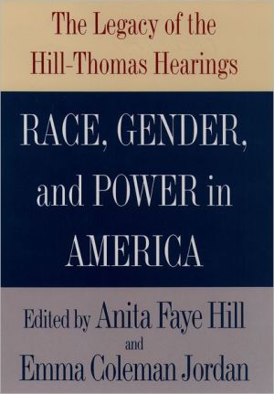 Book Race, Gender, and Power in America: The Legacy of the Hill-Thomas Hearings free