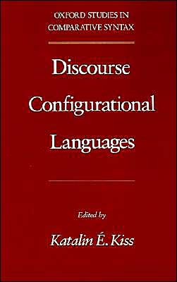 Book Discourse Configurational Languages (Oxford Studies in Comparative Syntax) free
