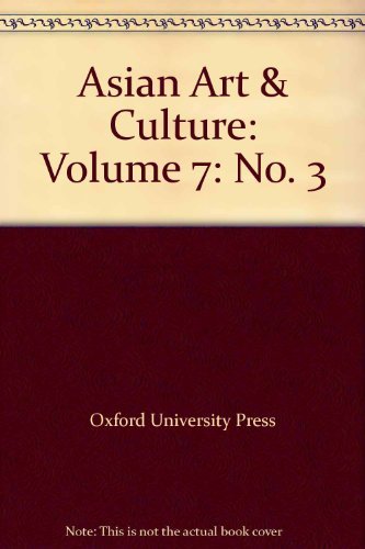 Book Asian Art & Culture: Volume 7: No. 3 free