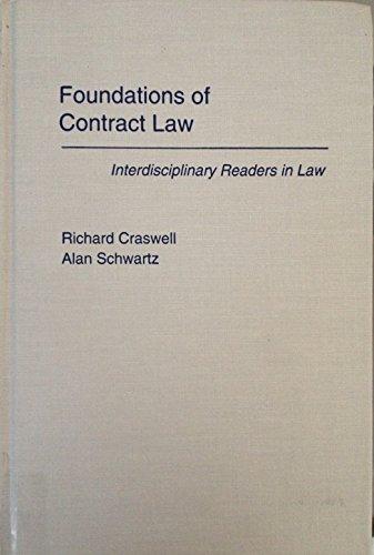 Book Foundations Of Contract Law free