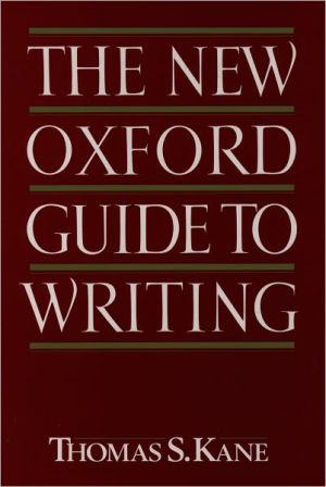 Book The New Oxford Guide to Writing free