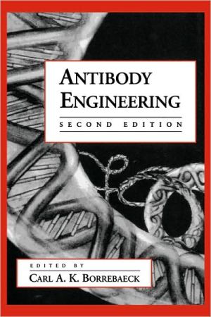 Book Antibody Engineering (Breakthroughs in Molecular Biology) free