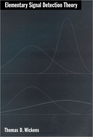 Book Elementary Signal Detection Theory free