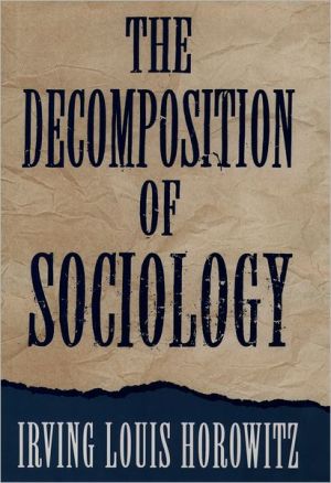 Book The Decomposition of Sociology free