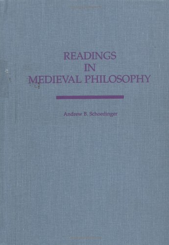 Book Readings in Medieval Philosophy free