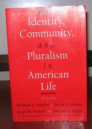 Book Identity, Community, And Pluralism In American Life free