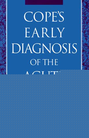 Book Cope's Early Diagnosis of the Acute Abdomen free