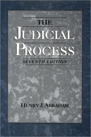 Book The Judicial Process: An Introductory Analysis of the Courts of the United States, England, and France free