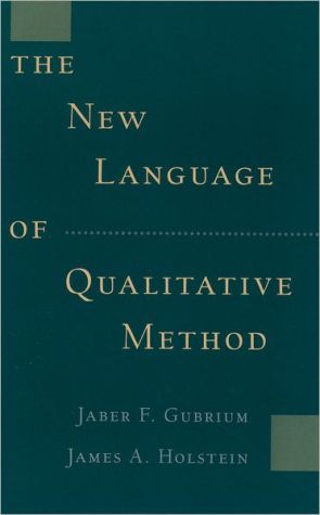 Book The New Language of Qualitative Method free