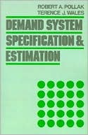 Book Demand System Specification & Estimation free