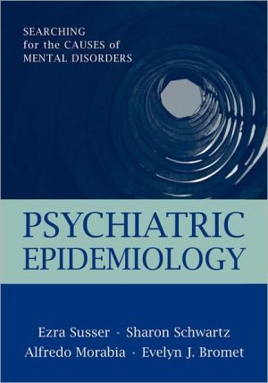 Book Psychiatric Epidemiology: Searching for the Causes of Mental Disorders (Oxford Psychiatry Series) free