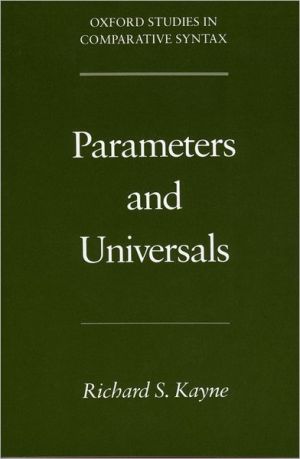 Book Parameters and Universals (Oxford Studies in Comparative Syntax) free