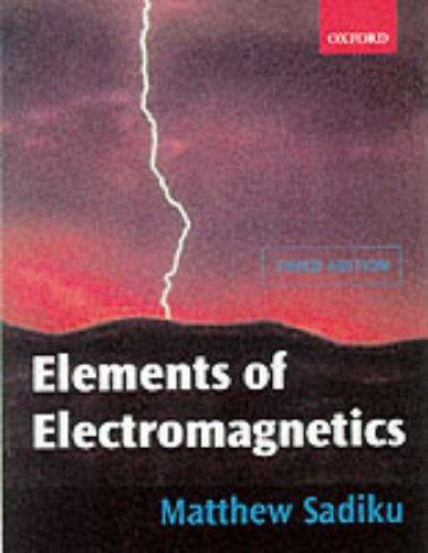 Book Elements of Electromagnetics free