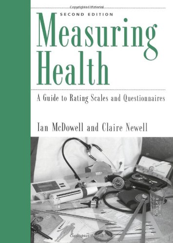 Book Measuring Health: A Guide to Rating Scales and Questionnaires free