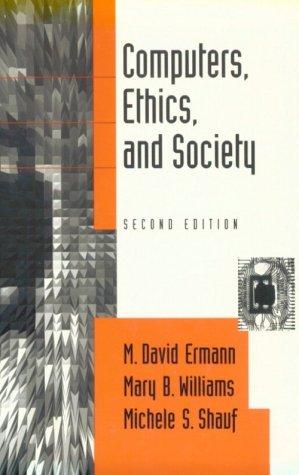 Book Computers, Ethics, and Society free