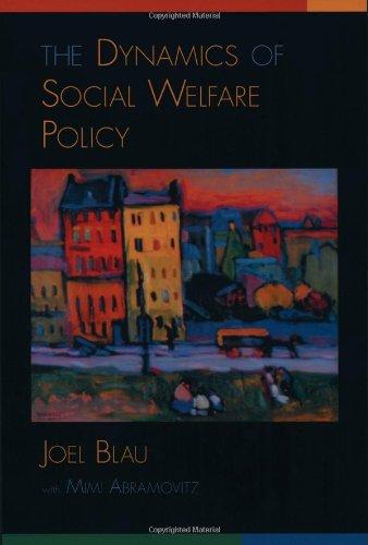 Book The Dynamics of Social Welfare Policy free