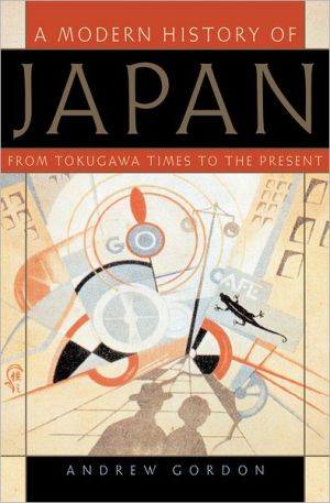 Book A Modern History of Japan: From Tokugawa Times to the Present free