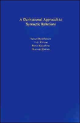 Book A Derivational Approach to Syntactic Relations free