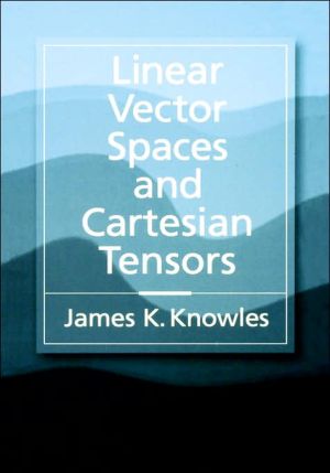 Book Linear Vector Spaces and Cartesian Tensors free