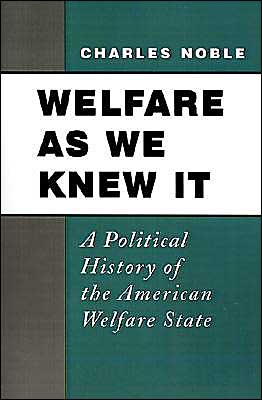 Book Welfare As We Knew It: A Political History of the American Welfare State free