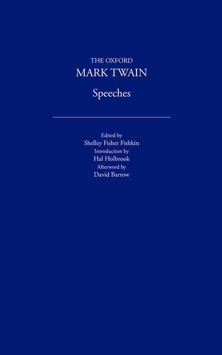 Book Speeches (1910) (The Oxford Mark Twain) free