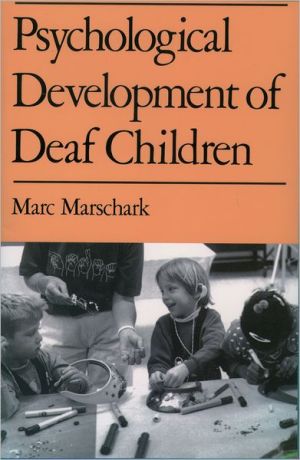 Book Psychological Development of Deaf Children free
