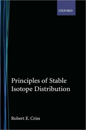 Book Principles of Stable Isotope Distribution free