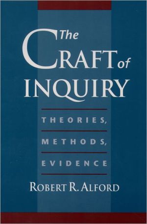 Book The Craft of Inquiry: Theories, Methods, Evidence free