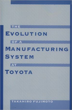 Book The Evolution of a Manufacturing System at Toyota free