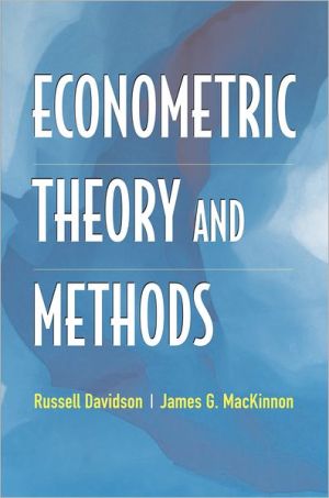 Book Econometric Theory and Methods free
