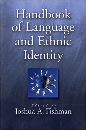 Book Handbook of Language and Ethnic Identity free