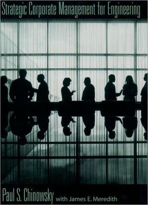Book Strategic Corporate Management for Engineering free