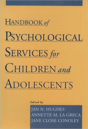 Book Handbook of Psychological Services for Children and Adolescents free