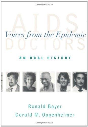 Book AIDS Doctors: Voices from the Epidemic: An Oral History free
