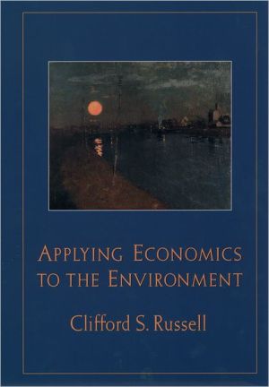 Book Applying Economics to the Environment free