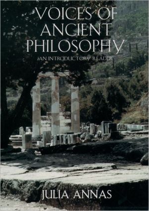 Book Voices of Ancient Philosophy: An Introductory Reader free