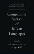 Book Comparative Syntax of the Balkan Languages (Oxford Studies in Comparative Syntax) free