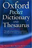 Book Oxford Pocket Dictionary and Thesaurus free