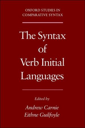 Book The Syntax of the Verb Initial Languages free