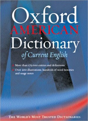 Book The Oxford American Dictionary of Current English (New Look for Oxford Dictionaries) free