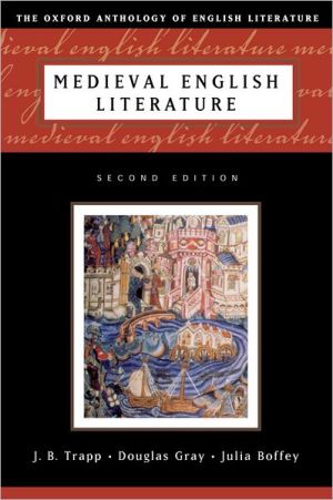 Book Medieval English Literature (Oxford Anthology of English Literature) free