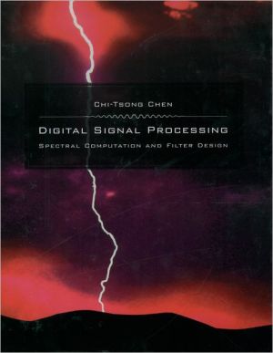 Book Digital Signal Processing: Spectral Computation and Filter Design (The Oxford Series in Electrical and Computer Engineering) free