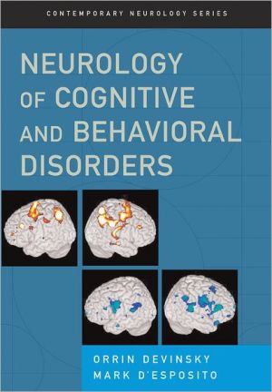 Book Neurology of Cognitive and Behavioral Disorders free