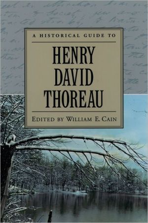 Book A Historical Guide to Henry David Thoreau free
